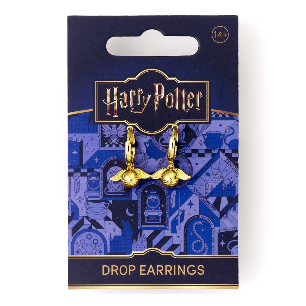 Harry Potter Ohrringe Golden Snitch (Goldfarben)