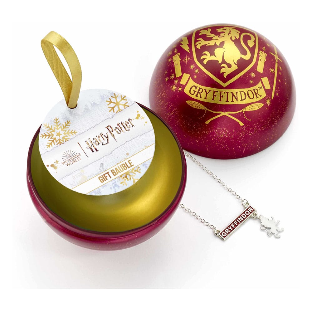 Harry Potter Christbaumschmuck mit Halskette Gryffindor   