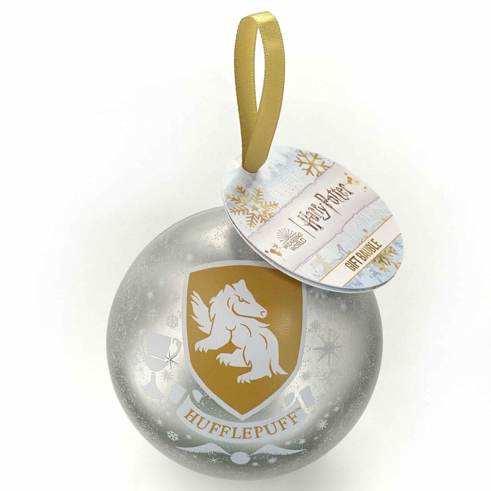 Harry Potter Christbaumschmuck mit Halskette Hufflepuff   