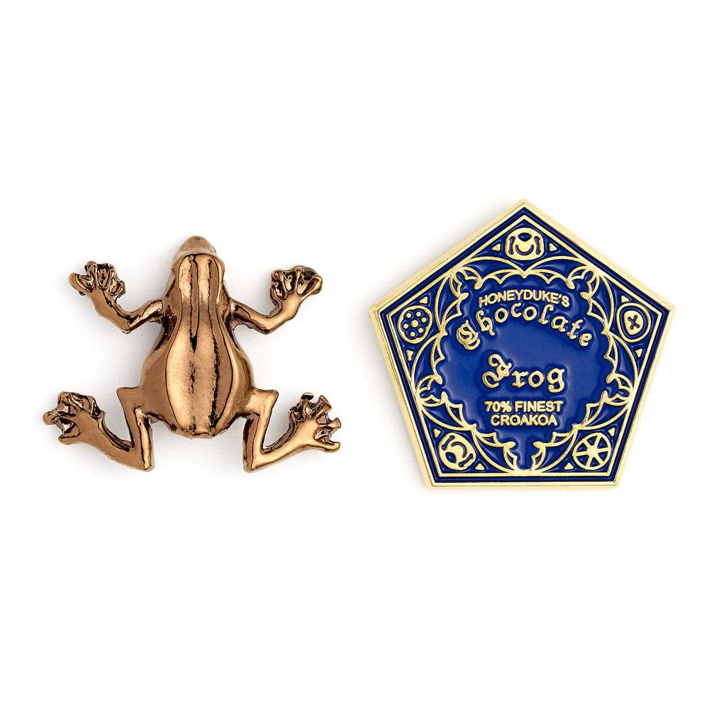 Harry Potter Ansteck-Buttons Doppelpack Schokofrosch