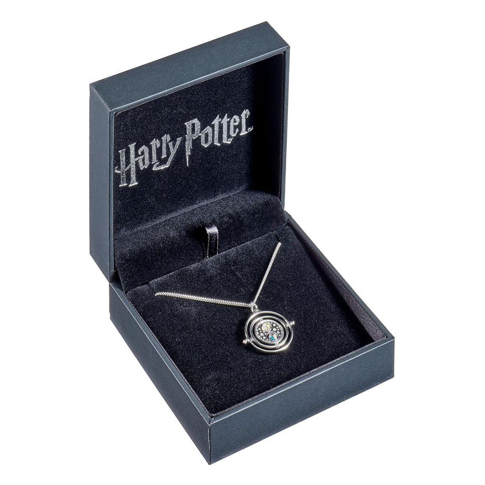 Harry Potter Halskette & Anhänger Zeitumkehrer (Sterling Silber)
