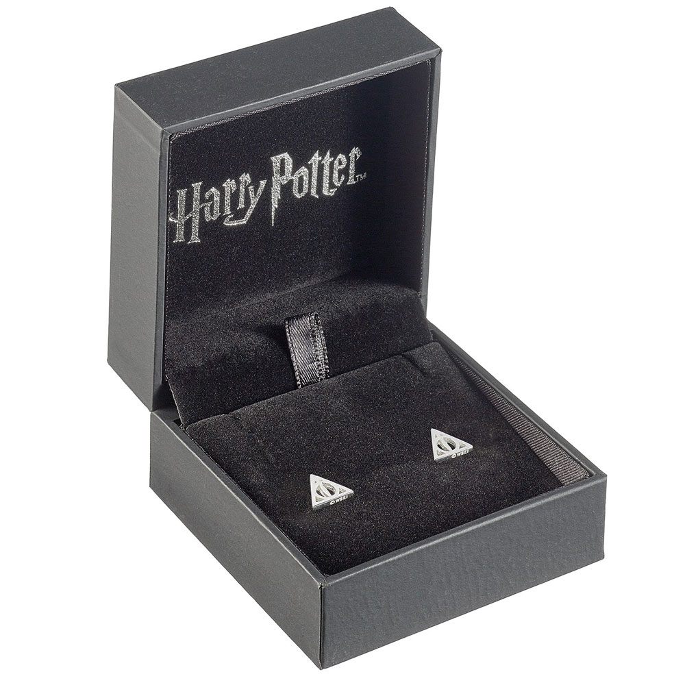 Harry Potter Ohrringe Deathly Hallow (Sterling Silber)
