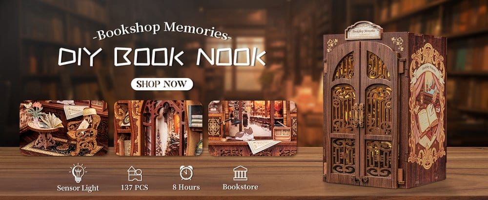 Book Nook Bookshop Memories 17 x 10 cm  