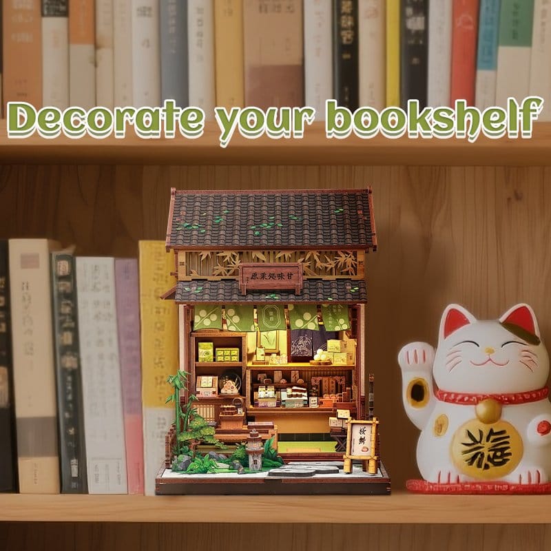 Miniature House Model Kit Kanmi-dokoro Kurihara 19 x 15 cm  