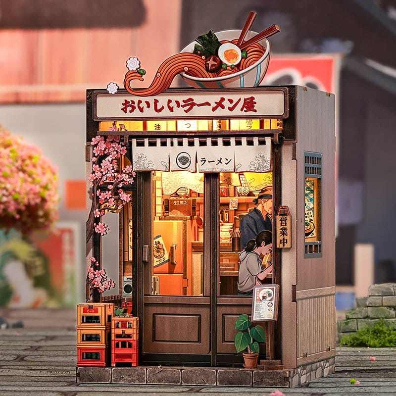Miniature House Model Kit Oishii Kyoto 22 x 13 cm  