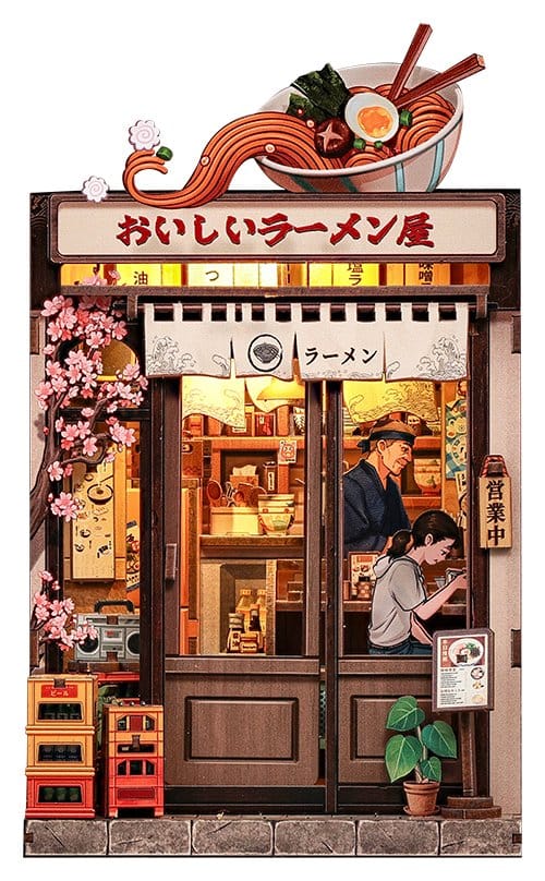 Miniature House Model Kit Oishii Kyoto 22 x 13 cm  