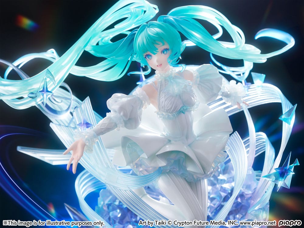 Hatsune Miku PVC Statue 1/7 Hatsune Miku - Crystal Dress Ver. 22 cm     