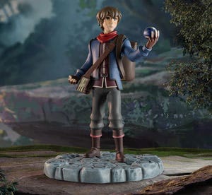 The Dragon Prince Statue Callum 16 cm   