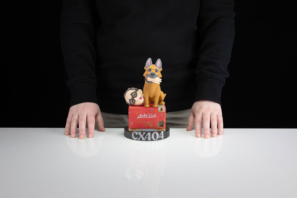 Fallout Vinyl Figur CX404 & Wilzig (Head) Stylized 20 cm 