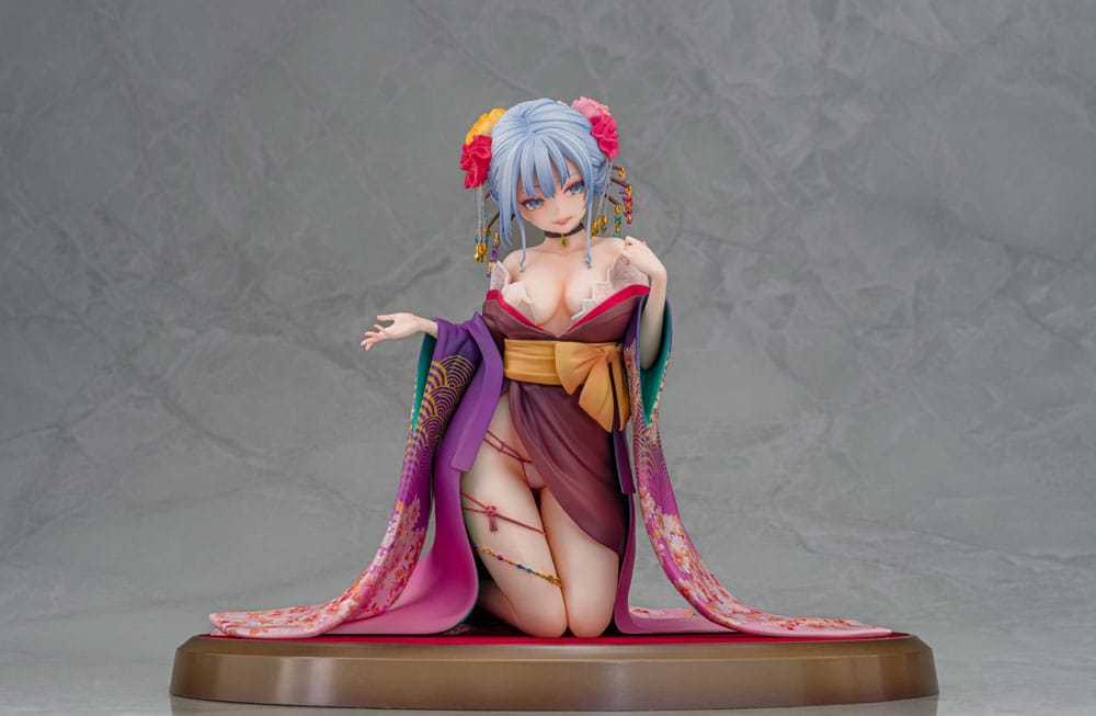 Original Character Statue 1/7 Shujuu Ecstasy Shion Oiran Ver. (Wholesome Ver.) 15 cm