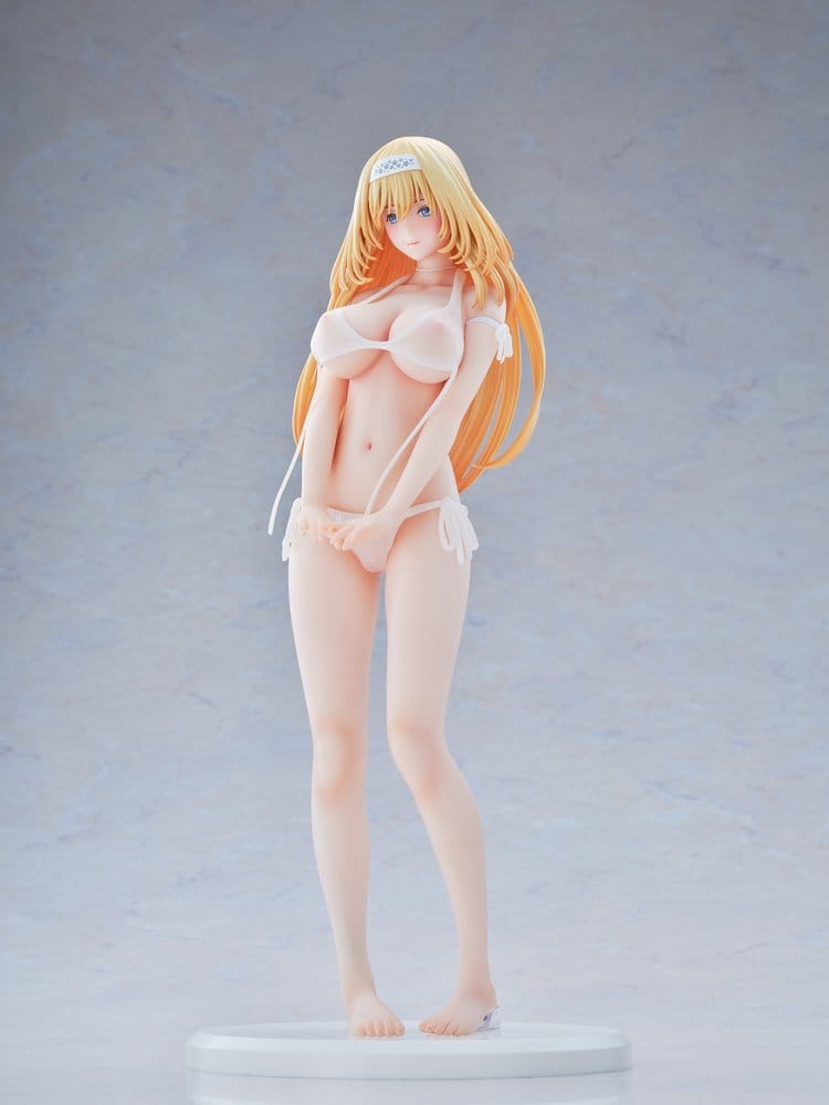 Original Model Statue 1/5 Tomoe Sakura Swimsuit Blonde Hair Ver. Illustration by Toshi Tsutakaze 32 cm