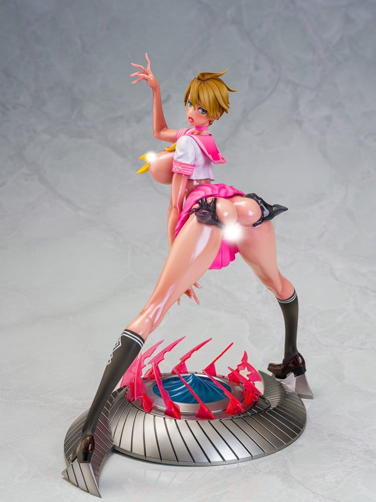 Original Character Mahou Shoujo Series Statue 1/6 Rui Asuka Pink Summer Sailor Ver. Illustration by Raita 29 cm