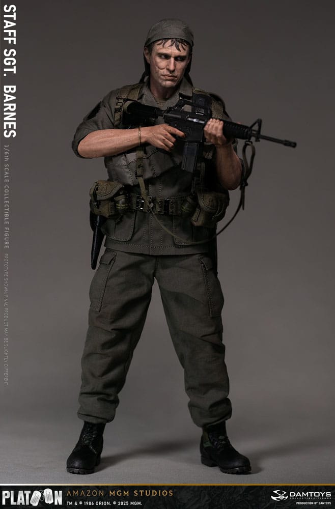 Platoon Actionfigur 1/6 Staff Sergeant Barnes 30 cm