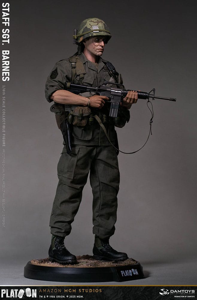 Platoon Actionfigur 1/6 Staff Sergeant Barnes 30 cm