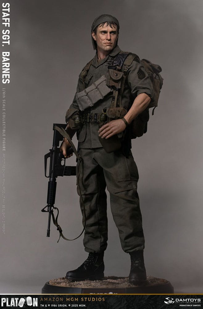 Platoon Actionfigur 1/6 Staff Sergeant Barnes 30 cm