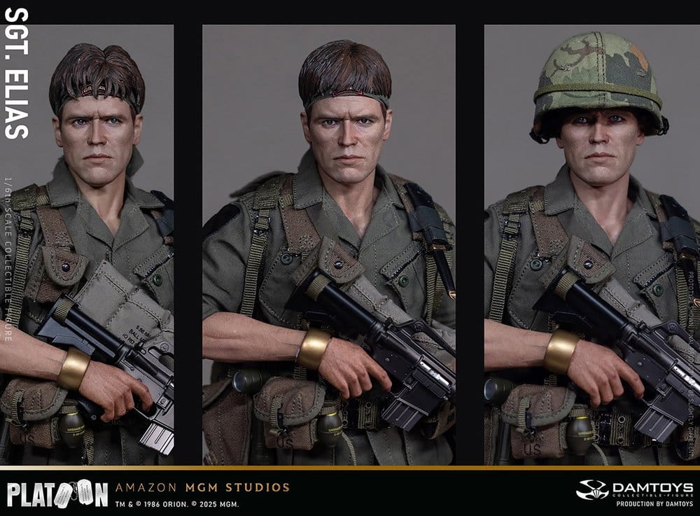 Platoon Actionfigur 1/6 Sergeant Elias 30 cm