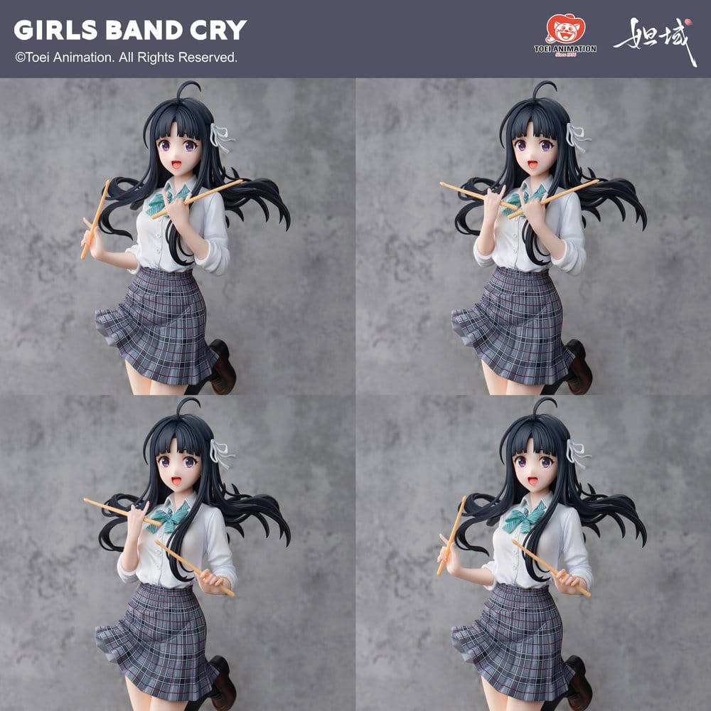 Girls Band Cry Natsu wo Mankitsu shite Sakebe Series No. 2 PVC Statue 1/7 Subaru Awa 26 cm       
