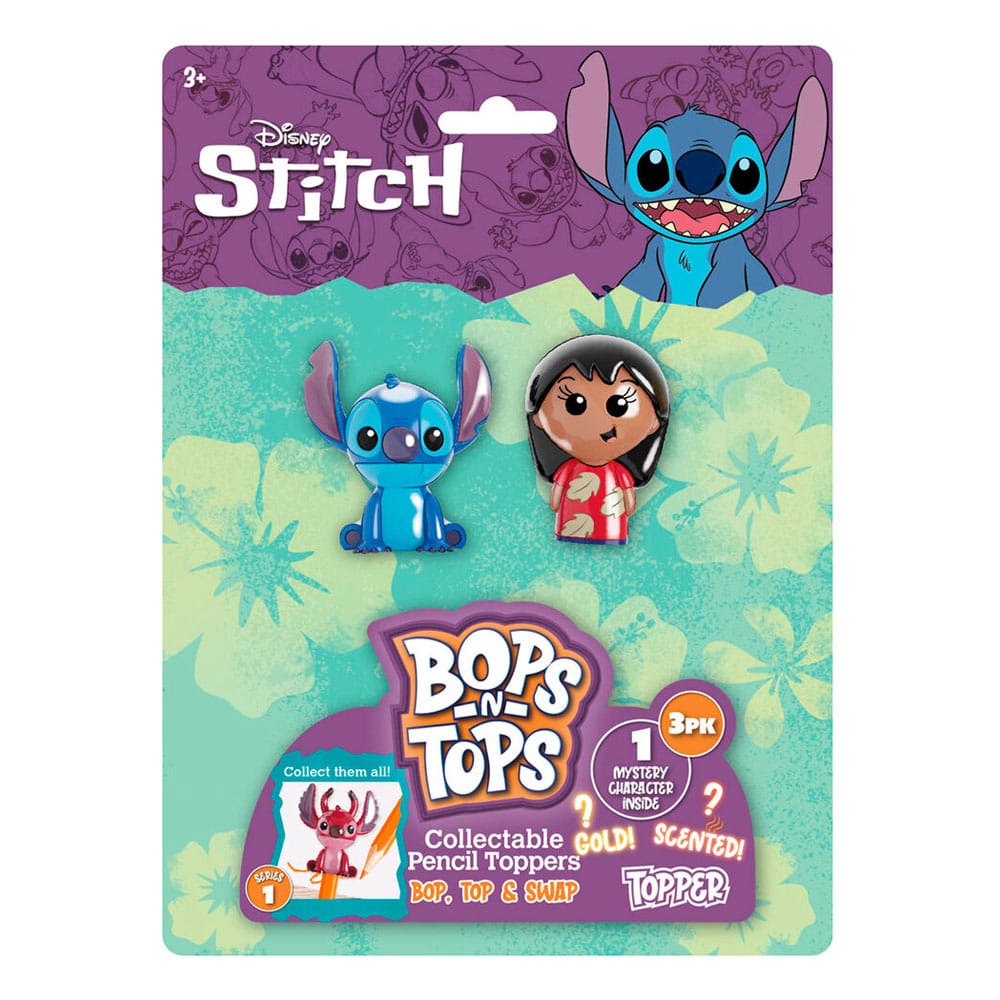 Lilo & Stitch Blister mit 3x Figuren für Stifte