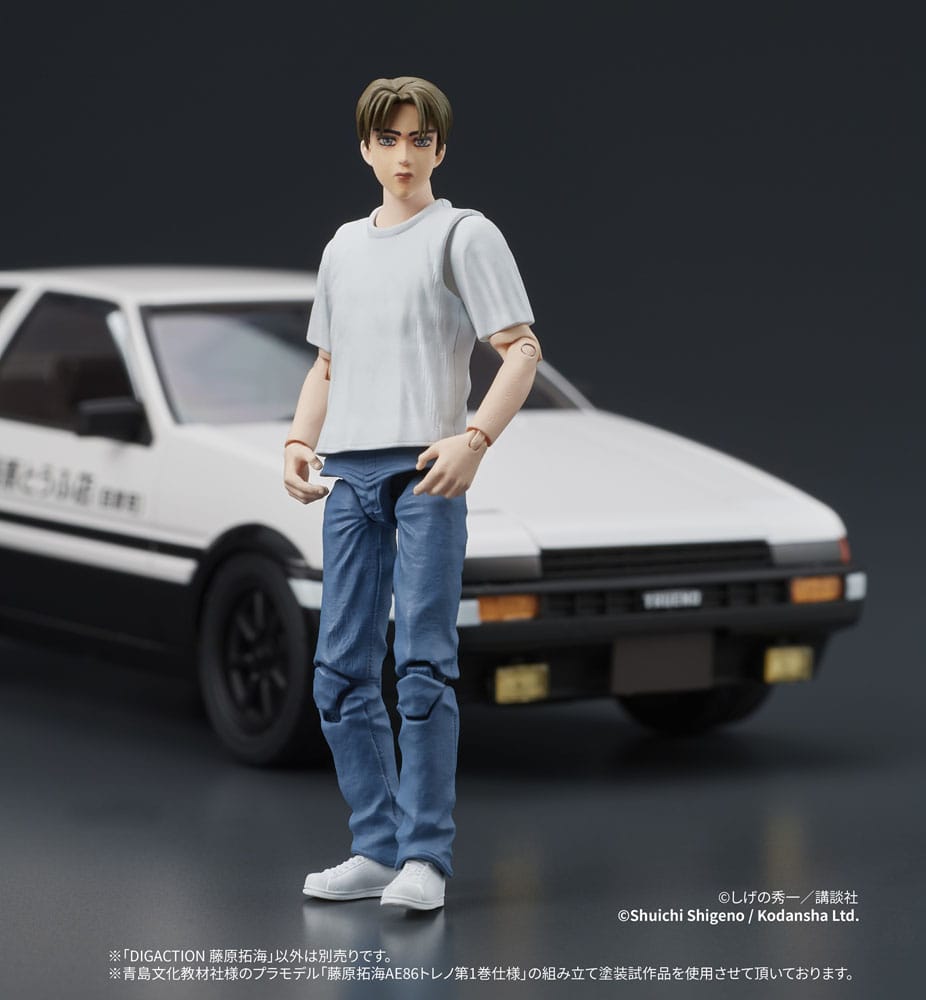 Initial D Digaction Actionfigur Takumi Fujiwara 7 cm 