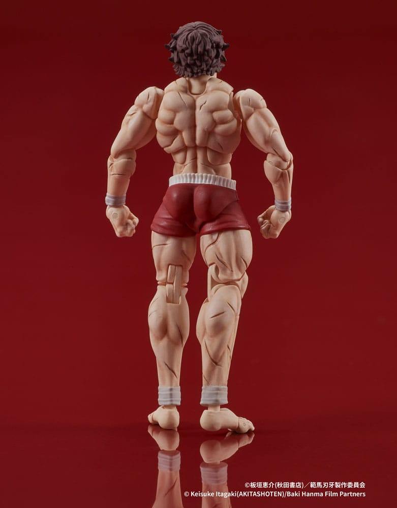 Baki Hanma Digaction Actionfigur Baki Hanma 7 cm     