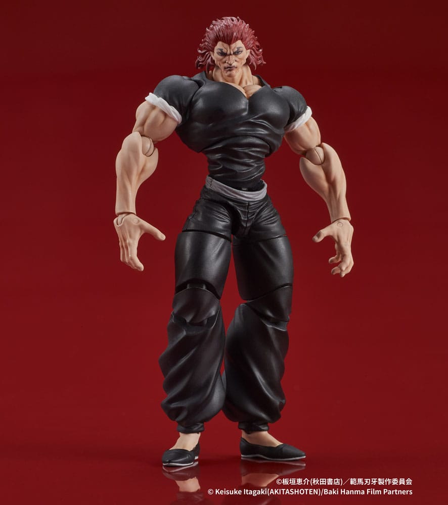 Baki Hanma Digaction Actionfigur Yujiro Hanma 7 cm      