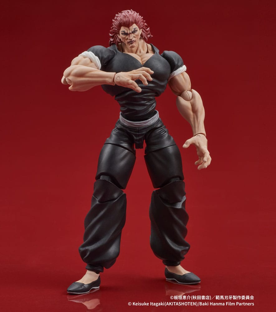 Baki Hanma Digaction Actionfigur Yujiro Hanma 7 cm      
