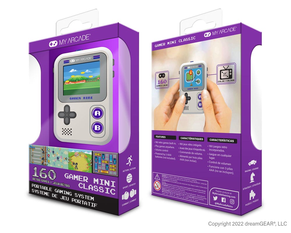 My Arcade tragbare Spielkonsole Gamer Mini Classic 
