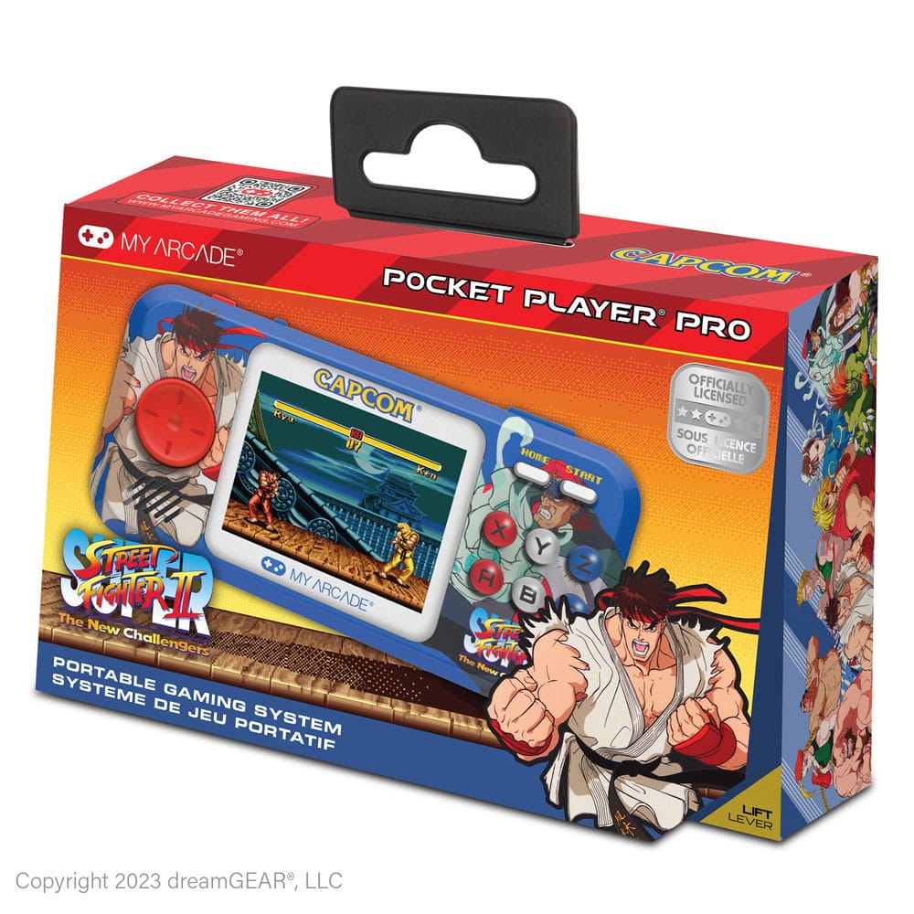Super Street Fighter II tragbare Spielkonsole Pocket Player Pro 