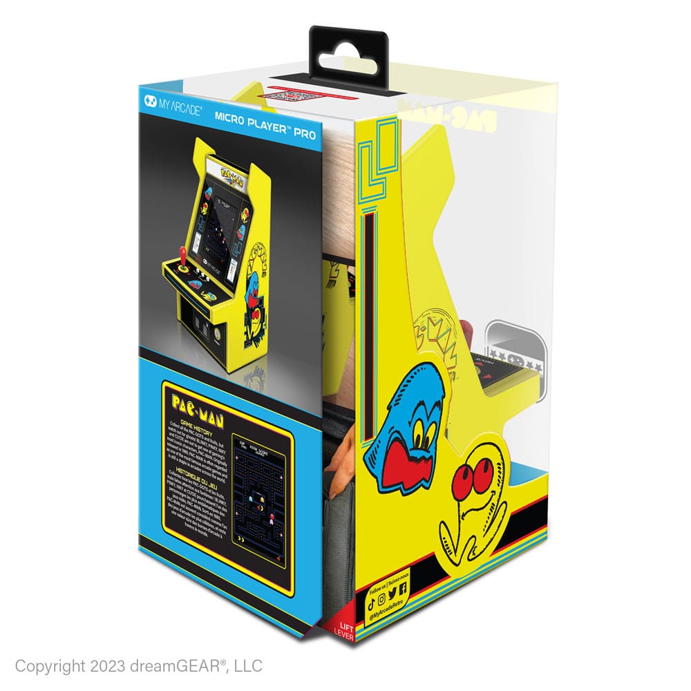 Pac-Man tragbare Spielkonsole Retro Arcade Micro Player Pro 
