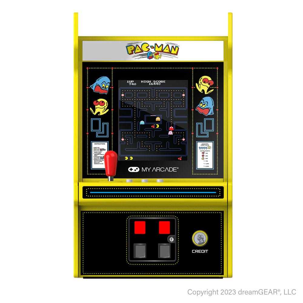Pac-Man tragbare Spielkonsole Retro Arcade Micro Player Pro 