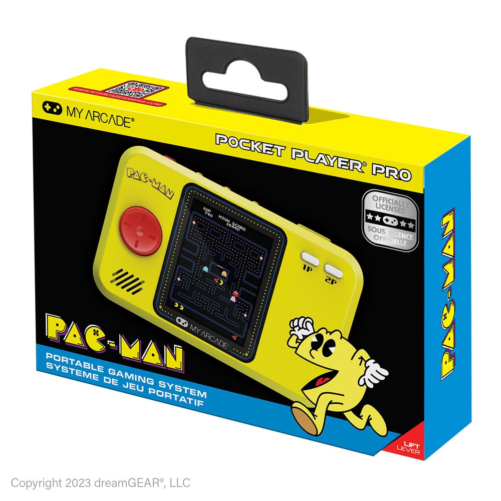 Pac-Man tragbare Spielkonsole Pocket Player Pro 