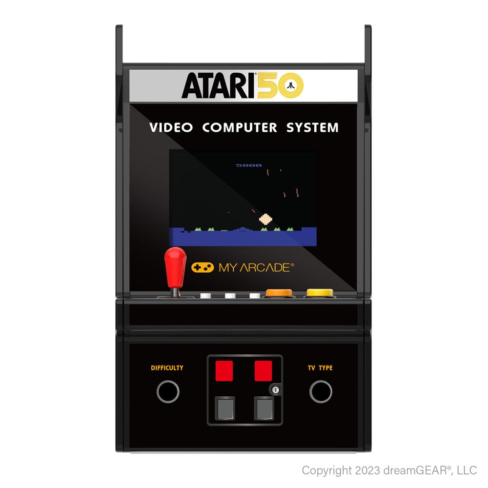 Atari tragbare Spielkonsole Retro Arcade Micro Player Pro 