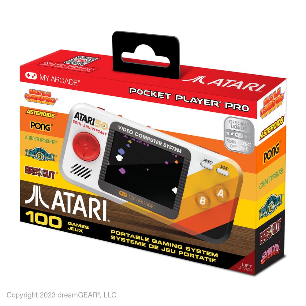 Atari tragbare Spielkonsole Pocket Player Pro 