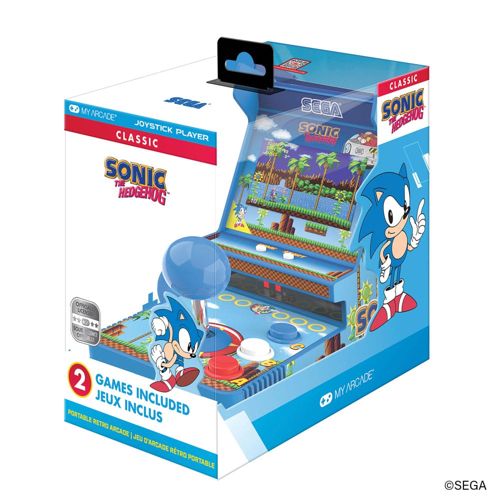 Sonic The Hedgehog tragbare Spielkonsole Retro Arcade Joystick Player 