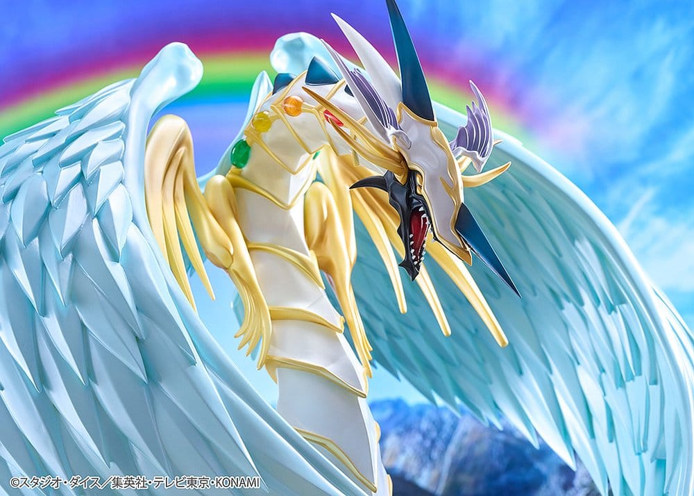 Yu-Gi-Oh! GX PVC Figur Rainbow Dragon 28 cm
