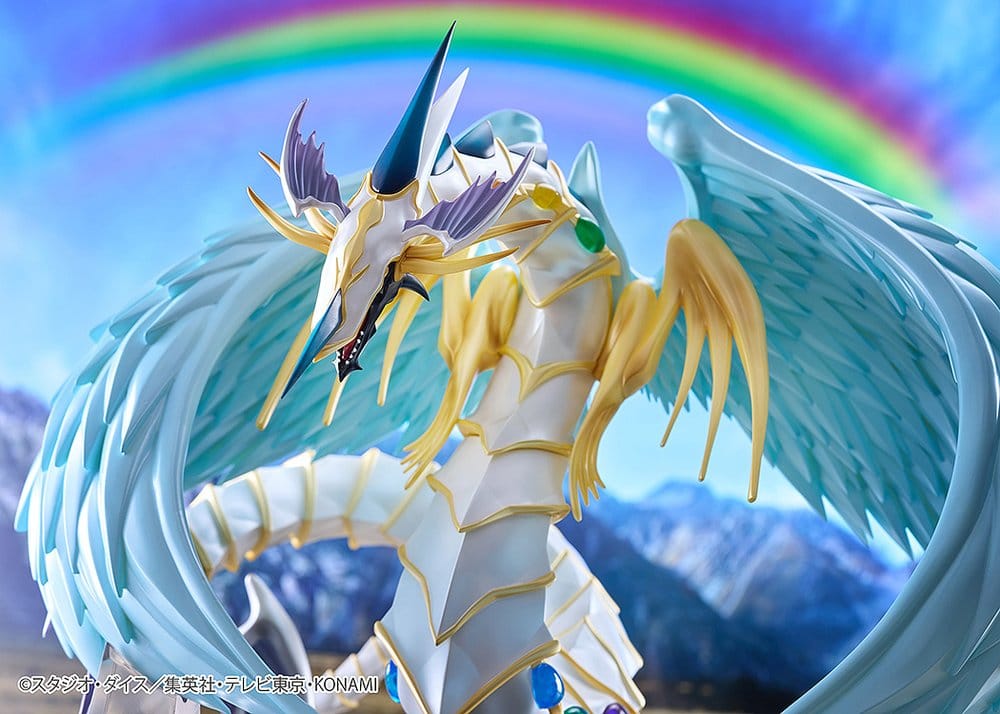 Yu-Gi-Oh! GX PVC Figur Rainbow Dragon 28 cm