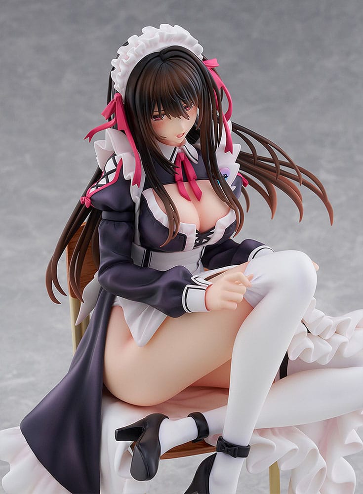 Hanikami Kanojo PVC Statue 1/6 Maid Maison Kasane Minazumi Illustration by Piromizu 21 cm    