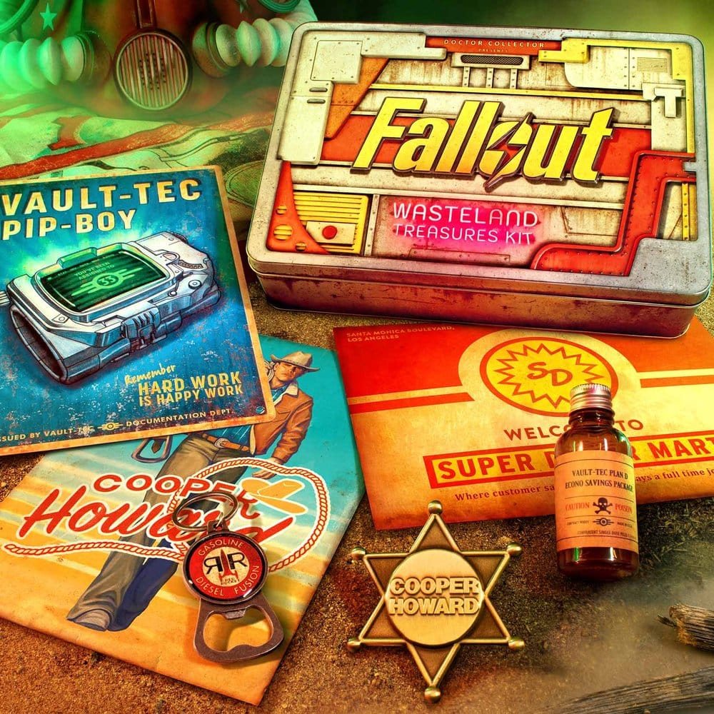 Fallout Geschenkbox Wasteland Treasures Kit