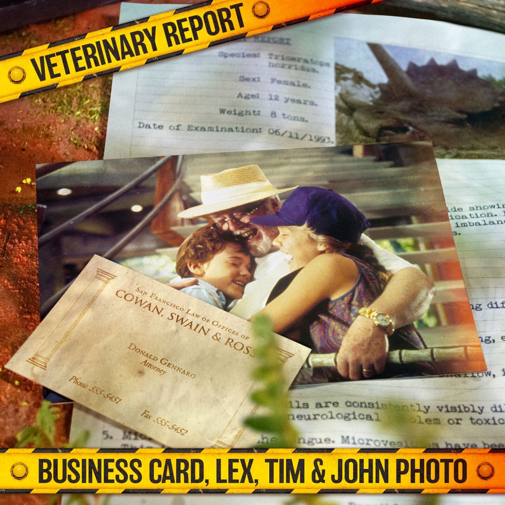 Jurassic Park Geschenkbox The Lost Memories Kit   