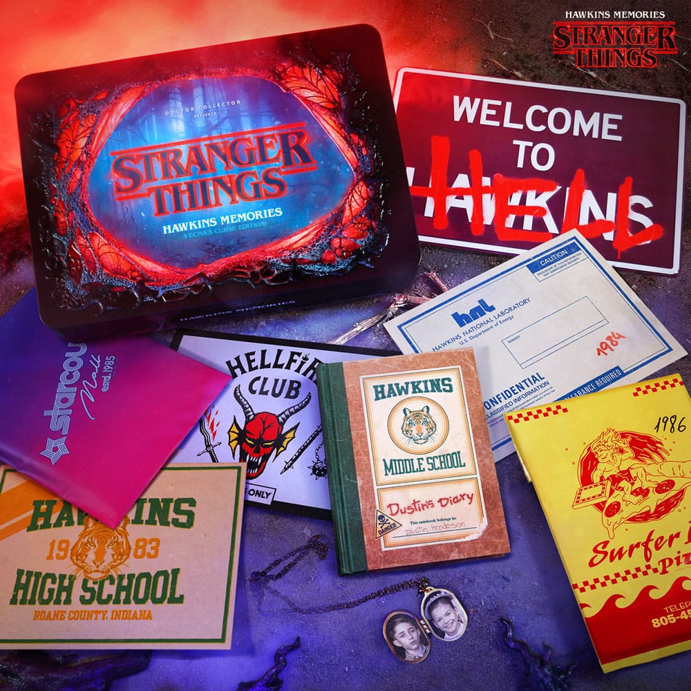 Stranger Things Hawkins Memories Kit Vecna´s Course Limited Edition  