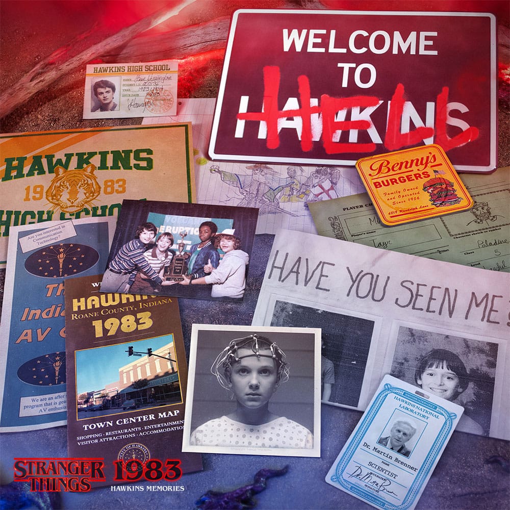 Stranger Things Hawkins Memories Kit Vecna´s Course Limited Edition  