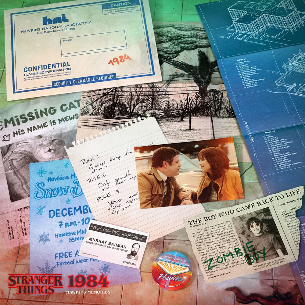 Stranger Things Hawkins Memories Kit Vecna´s Course Limited Edition  