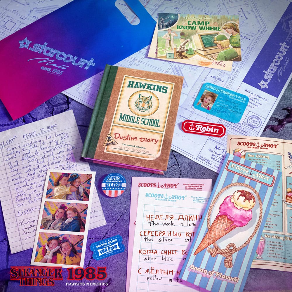 Stranger Things Hawkins Memories Kit Vecna´s Course Limited Edition  