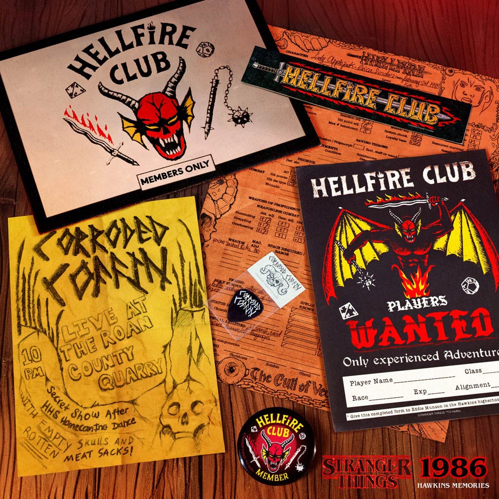 Stranger Things Hawkins Memories Kit Vecna´s Course Limited Edition  