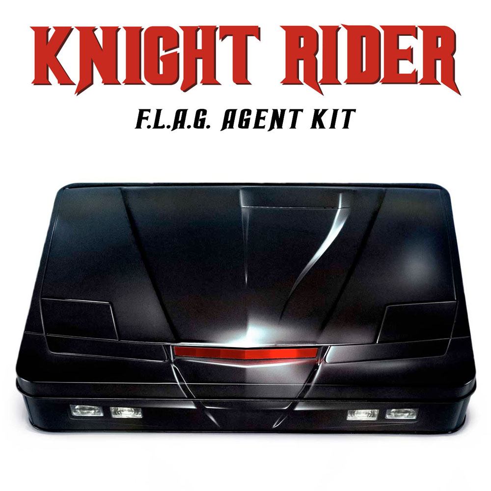 Knight Rider Geschenkbox F.L.A.G Agent Kit 
