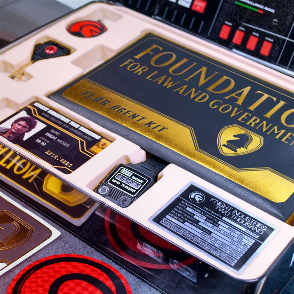 Knight Rider Geschenkbox F.L.A.G Agent Kit 