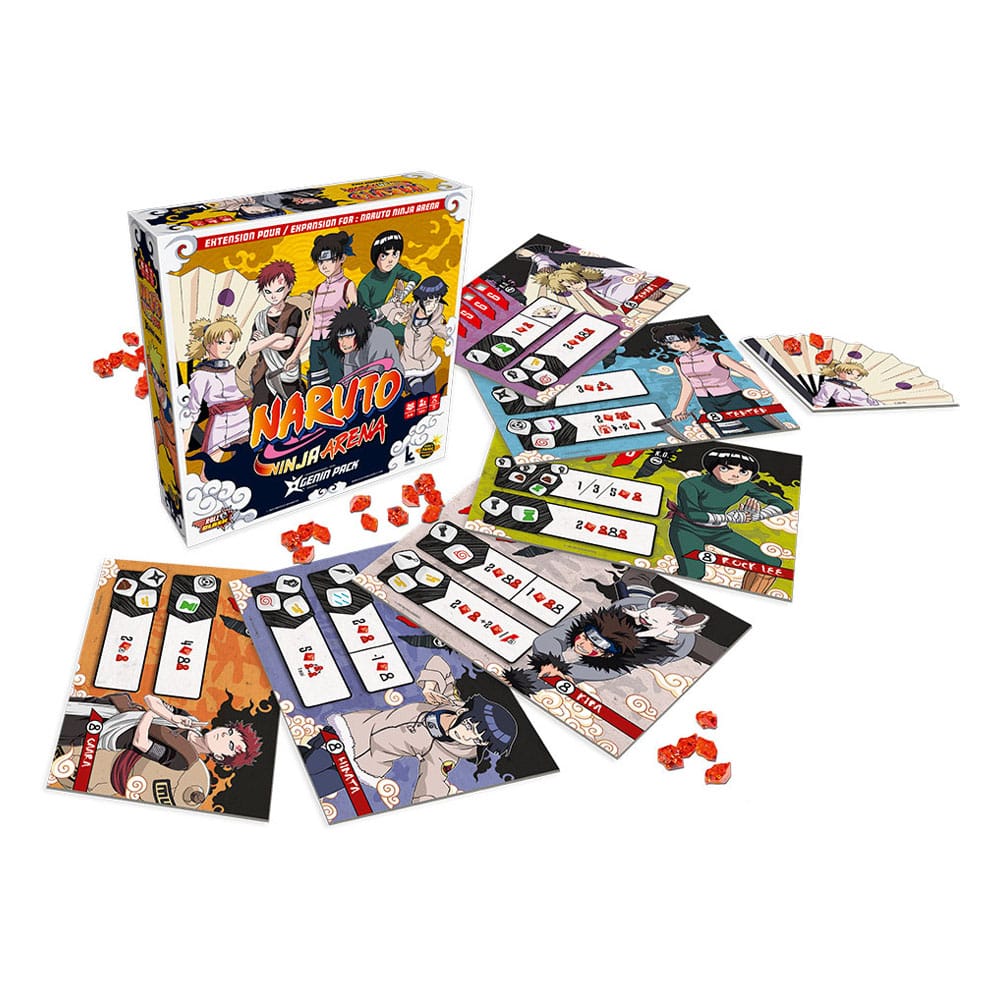 Naruto Würfelspiel-Erweiterung Ninja Arena: Genin Pack 