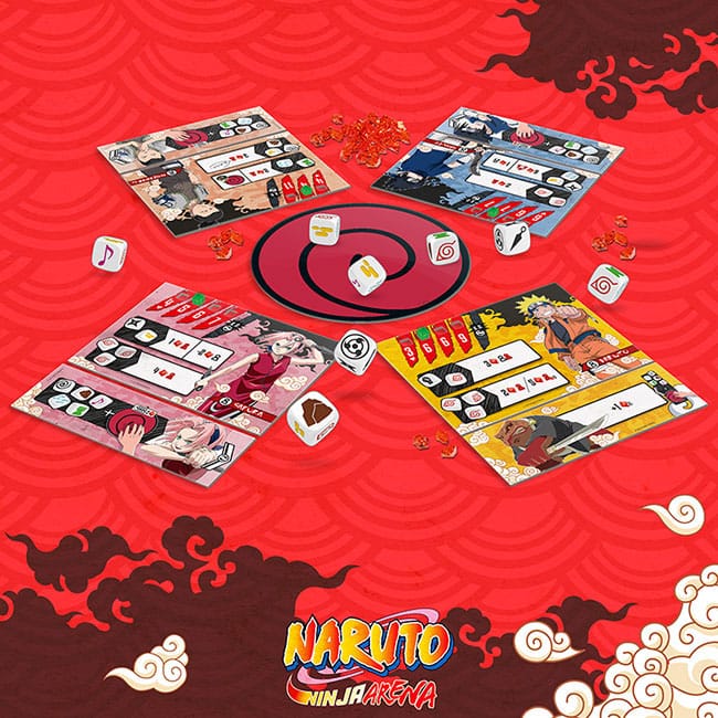Naruto Würfelspiel Ninja Arena   