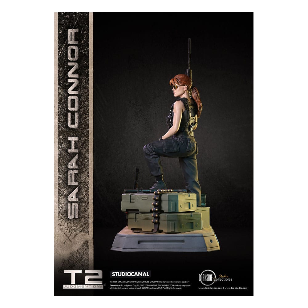 Terminator 2: Judgement Day 30th Anniversary Statue Sarah Connor 1/3 Exclusive 71 cm