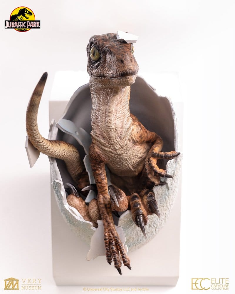 Jurassic Park Replik Velociraptor Hatching Egg 24 cm